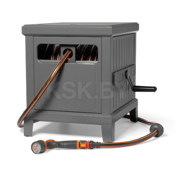 Катушка металлическая со шлангом 45 м и набором для полива DAEWOO DWR 6145 (DWR 6145) 