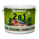 Пропитка АКВАТЕКС 2 в 1 (ваниль) 9 л