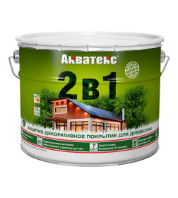 Пропитка АКВАТЕКС 2 в 1 (ваниль) 9 л