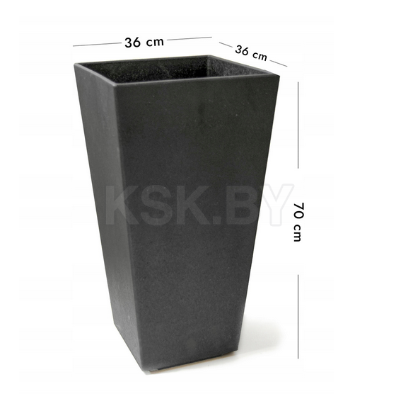 Горшок цветочный Sonata 70 см (стальной серый) Multy Home EU5100007 (EU5100007) 