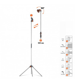 Душ садовый на триноге телескопический DAEWOO DGS 3000