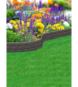 Бордюр садовый BRICKS (серый) BG Multy Home EU5000164