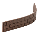 Бордюр садовый EZ Border BRICKS (коричневый) BG Multy Home EU5000060 (EU5000060) 