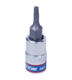 Головка торцевая 1/4" с вставкой-битой TORX T10х37 мм KING TONY 203310