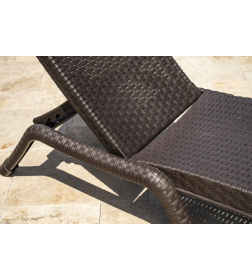 Шезлонг Keter ROMA SUN LOUNGER (коричневый)