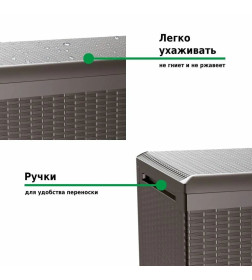 Сундук пластиковый BOXE RATO PLUS коричневый Prosperplast MBRP290-440U