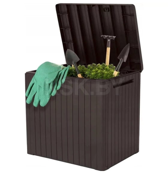Сундук садовый Keter City Box 30G, коричневый (246942) 