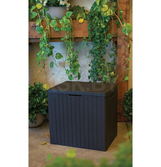 Сундук садовый Keter City Box 30G, коричневый (246942) 