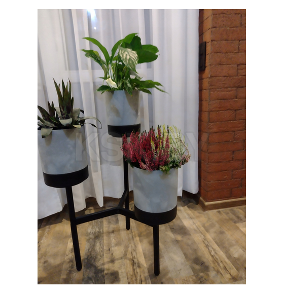 Подставка для цветов Bloomie Stand IKD3L (бетон) Prosperplast IKD3L-422U (IKD3L-422U) 