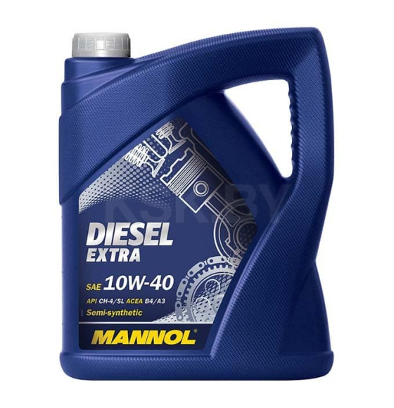 Масло моторное MANNOL Diesel Extra 10W-40 CH-4/SL 5л (54960) 