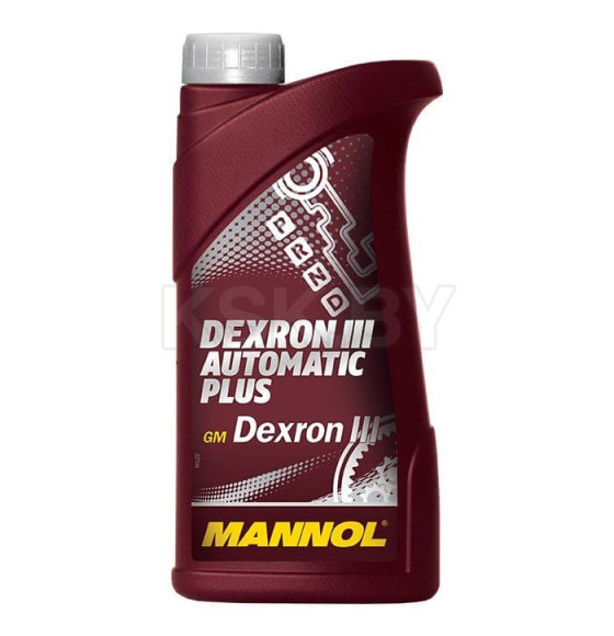 Масло трансмиссионное MANNOL Automatic Plus ATF Dexron III 1л (95731) 