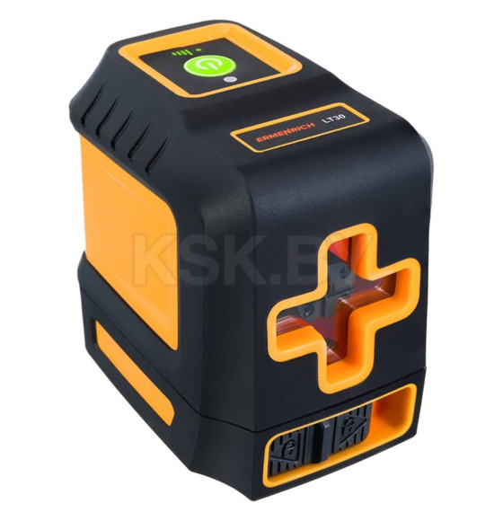 Нивелир лазерный Ermenrich LT30 (505-550 Нм, IP54, 2 луча) (81435) 