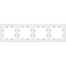 Рамка 4-я белый Schneider Electric Atlasdesign (ATN000104) 