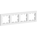 Рамка 4-я белый Schneider Electric Atlasdesign (ATN000104) 