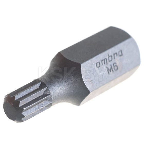 Бита SPLINE M6х30 мм (10 мм DR) Ombra 531706 (531706) 