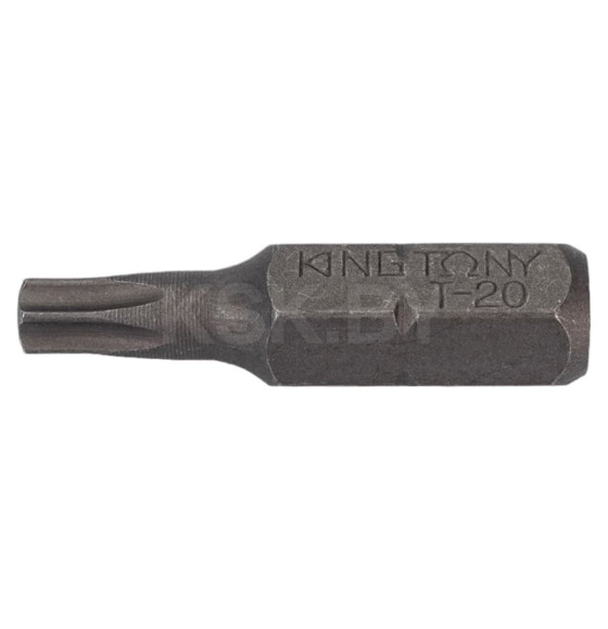 Бита TORX T20х25 мм с отверстием KING TONY 102520U (102520U) 