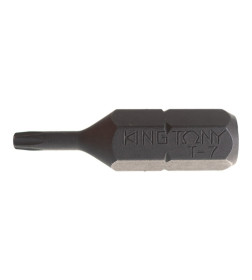 Бита TORX T7х25 мм мм с отверстием KING TONY 102507U