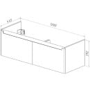 Тумба подвесная Lemark BUNO MINI 125 см LM05BM125T (LM05BM125T) 