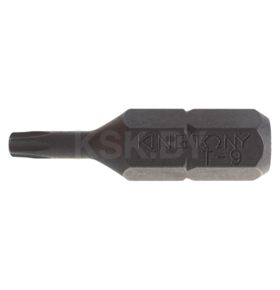 Бита TORX T9х25 мм с отверстием KING TONY 102509U (102509U) 