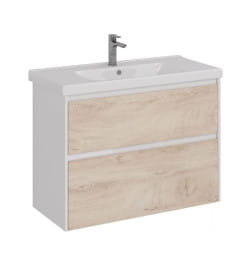 Тумба подвесная/напольная Lemark COMBI 100 см LM03C100T-dub