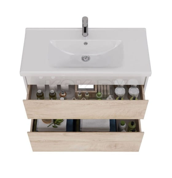 Тумба подвесная/напольная Lemark COMBI 100 см LM03C100T-dub (LM03C100T-dub) 
