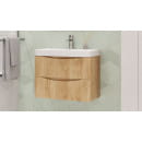 Тумба подвесная VELVEX Clay 700-0-2 дуб верона под умывальник 9595 tp.CLA.9595.70.2Y (tp.CLA.9595.70.2Y дуб верона) 