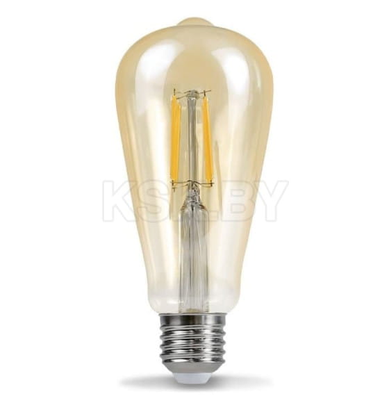 Лампа светодиодная LED-ST64-deco gold 15Вт 230В Е27 3000К золотистая IN HOME (4690612050843) 