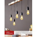Лампа светодиодная LED-ST64-deco gold 15Вт 230В Е27 3000К золотистая IN HOME (4690612050843) 