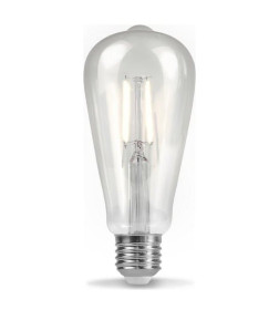 Лампа светодиодная LED-ST64-deco 11Вт 230В Е27 4000К прозрачная IN HOME