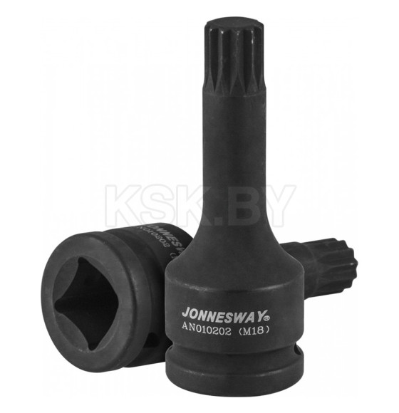 Насадка ударная 3/4''DR М18х105 мм для ступичных гаек VAG Jonnesway AN010202 (AN010202) 