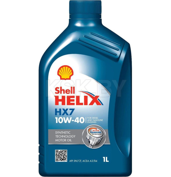 Масло моторное Shell Helix HX7 5W-40 1л 