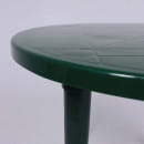 Стол круглый 900мм, тёмно-зелёный, Стандарт Пластик Групп (102460) 