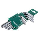 Набор ключей шестигранных 1,5-10 мм угловых S2 (9 предметов) Jonnesway H01SM109S (H01SM109S) 