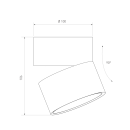 Светильник 3100 DLR031 15W 4200K белый матовый ES (a040958) 