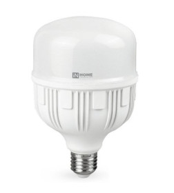 Лампа светодиодная LED-HP-PRO 80Вт 230В E27 с адаптером Е40 6500К IN HOME