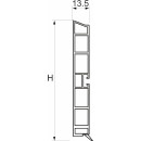 Цоколь мебельный h100, Белый, L-3200