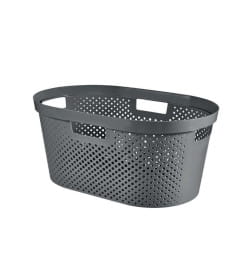 Корзина для глаженного белья Infinity 40 л (графит) Curver 245675
