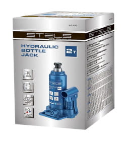 Домкрат бутылочный механический 2 т (h подъема 160-325 мм) Stels 50101