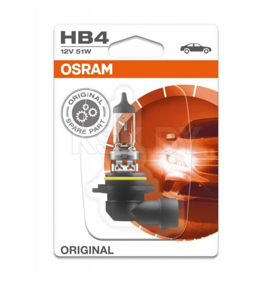 Автолампа 9006-01B 51W 12V P22D HB4 OSRAM (9006-01B) 