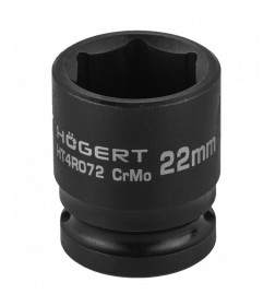 Головка торцевая ударная 1/2" 22 мм DIN 3121 CrMo HOEGERT 