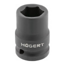 Головка торцевая ударная, короткая  3/4 22 мм CrMo DIN 3121 HOEGERT (HT4R143) 