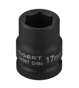 Головка торцевая ударная 1/2" 17 мм DIN 3121 CrMo HOEGERT 