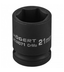 Головка торцевая ударная 1/2" 21 мм DIN 3121 CrMo HOEGERT 