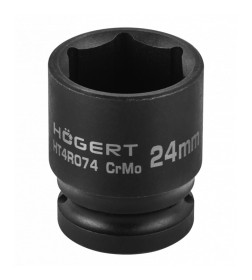 Головка торцевая ударная 1/2" 24 мм DIN 3121 CrMo HOEGERT 