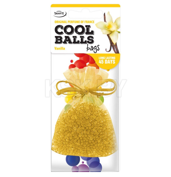 Ароматизатор Tasotti Cool Balls Bags Ваниль подвесной (TS4561) 