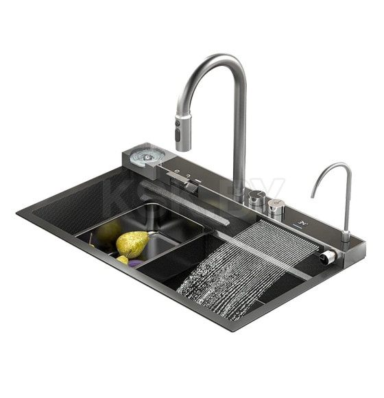 Мойка ARFEKA SENSOR ECO AR 750*450 BLACK PVD NANO DECOR (SENSOR ECO AR 750*450 BLACK PVD NAN) 