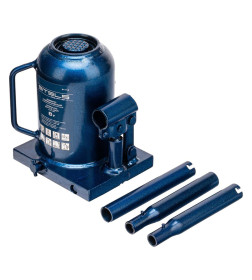 Домкрат гидравлический бутылочный телескопический 8 т (h подъема 170-430 мм) Stels 51118