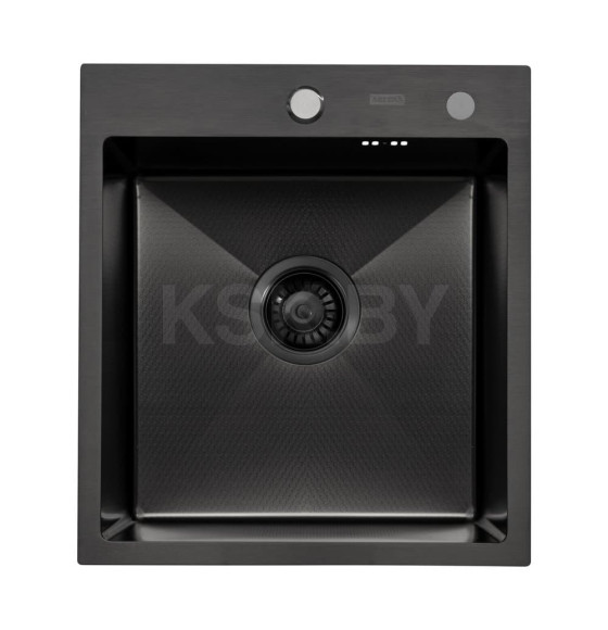 Мойка ARFEKA ECO AR 450*500 BLACK PVD NANO DECOR (ECO AR 450*500 BLACK PVD NANO DECOR) 