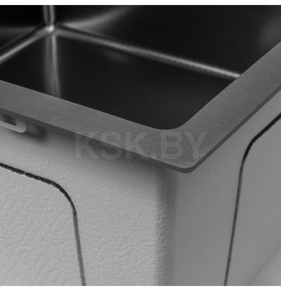 Мойка ARFEKA ECO AR 550*450 BLACK PVD NANO DECOR (ECO AR 550*450 BLACK PVD NANO DECOR) 