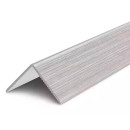 Уголок ПВХ накладной 15х15мм 2,7м "Деконика", 253 Ясень серый (253) 